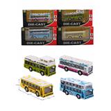 OBL10102347 - 1:60巴士回力开门4只装