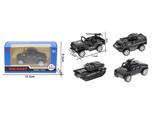 OBL10102366 - 特警车模型（4款混/开窗盒）