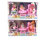 OBL10102807 - 6寸开窗盒实身会流眼泪第二代哭泣娃娃(3只装)