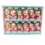 OBL10102811 - 6寸展示盒实身会流眼泪水果哭泣娃娃(12只装)