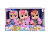 OBL10104392 - 9寸开窗盒搪胶会流泪哭泣娃娃带四声IC（3只装）