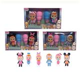 OBL10104395 - 5.5寸3款混装实身会流眼泪哭泣娃娃带七彩灯光四声IC（2只装）