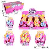 OBL10105242 - 独角兽马16只四色混装