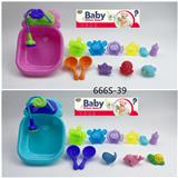 OBL10105865 - 浴室玩具海洋2款混装