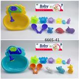 OBL10105867 - 浴室玩具动物2款混装