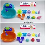 OBL10105870 - 浴室玩具海洋2款混装