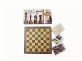 OBL10105893 - 木制国际象棋+西洋棋+双陆棋