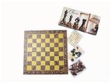 OBL10105895 - 木制国际象棋+西洋棋+双陆棋