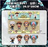 OBL10106138 - 4寸海贼王 4只卡装