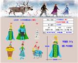 OBL10106190 - 3.5寸冰雪公主（6款）单只公仔OPP袋6款一大包胶袋装（1款）PVC环保料