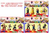 OBL10106270 - 3寸婚礼马里奥3公仔+底座   4只卡装3款