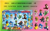 OBL10106765 - 全新3.8寸超级玛丽奥10只盒装 1款