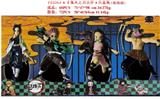OBL10106859 - 6寸鬼灭之刃公仔4只盒装（带底座）