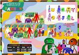 OBL10106928 - 2-4.5寸班班幼儿园C 16只盲盒展示盒