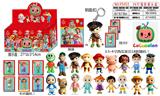 OBL10106993 - 3.5-4寸西瓜宝贝公仔单只（有钥匙扣）+3张卡片 锡袋装 24只锡袋展示盒 卡片和18款公仔随机
