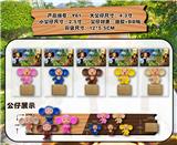 OBL10107029 - 2.5-4.3寸大耳猴 单只胶袋装