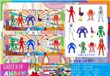 OBL10107078 - 3-4.5寸班班乐园2代 6只盒装/2款