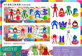 OBL10107084 - 3-4.5寸班班乐园2代加字母 6只盒装/2款
