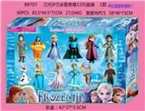 OBL10107202 - 三代4寸冰雪奇缘12只盒装 1款    （PVC软胶环保料）