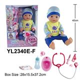 OBL10108481 - 40CM IC功能娃娃配医具