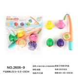 OBL10110394 - 3只磁力钓鱼+2只感温变色鸭