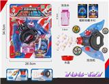 OBL10111501 - 电动灯光声音变身器泡泡机