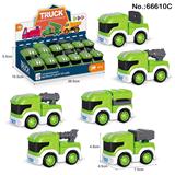 OBL10111818 - 卡通回力军事车（12PCS）