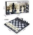 OBL10112439 - 2合1国际象棋/国际跳棋磁性折叠棋盘