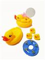 OBL10112463 - 小号搪塑子母鸭+1个游泳圈