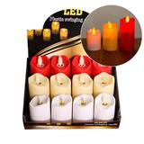 OBL10112484 - 中号波浪摇摆LED蜡烛