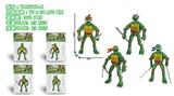 OBL10113486 - 4款混装/忍者神龟/配武器