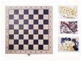 OBL10113795 - 34*34木制国际象棋+西洋棋+双陆棋