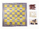 OBL10113800 - 34*34木制国际象棋+西洋棋+双陆棋