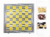 OBL10113802 - 47.5*47.5木制国际象棋+西洋棋+双陆棋
