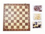 OBL10113810 - 34*34木制国际象棋+西洋棋+双陆棋