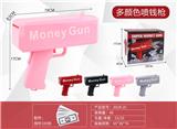 OBL10114530 - 新款粉色Money Gun 喷钱枪带张纸币