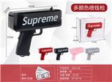 OBL10114533 - 新款黑色supreme喷钱枪+100张纸币