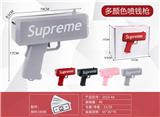 OBL10114538 - 新款灰色supreme喷钱枪+100张纸币