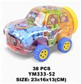 OBL10115434 - 罐装积木卡通车38PCS