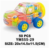 OBL10115464 - 罐装积木越野车50PCS