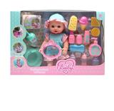 OBL10115718 - 12寸12声音乐娃娃配奶瓶尿盆零食沐浴用品