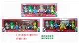 OBL10116498 - 3款5.5寸搪胶PVC马里奥（6只开窗盒装）