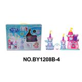 OBL10118111 - 过家家系列-冰雪世界城堡/百变造型自拼装