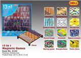 OBL10123733 - 13合1透明磁力国橡棋