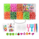 OBL10124691 - B款10格段色彩虹皮筋