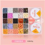 OBL10124716 - 25格深色系串珠