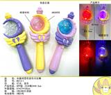 OBL10125402 - 水晶球雪花音乐闪光棒