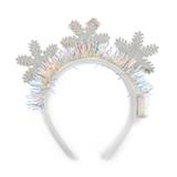 OBL10125468 - 圣诞雪花发夹头箍（无灯光）