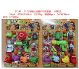 OBL10126280 - 5-7寸植物大战僵尸10只套装 卡装2款