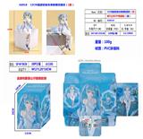 OBL10126392 - 15CM坐姿初音未来粉蝶花精灵1款OPP袋装